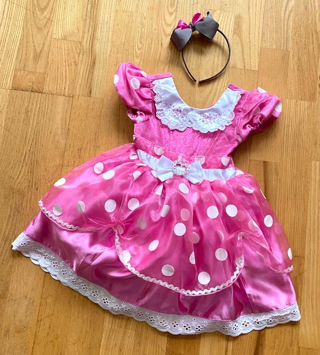 Strój przebranie sukienka Mickey Mouse 1,5-2 lata