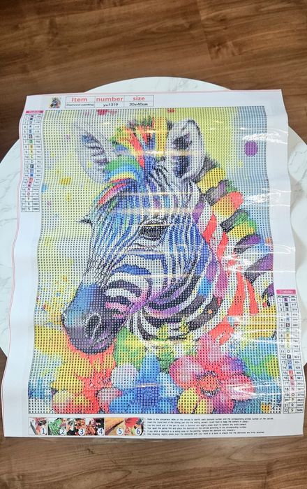 HAFT DIAMENTOWY Diamond Painting Mozaika Diamentowa Zestaw Dla Dzieci