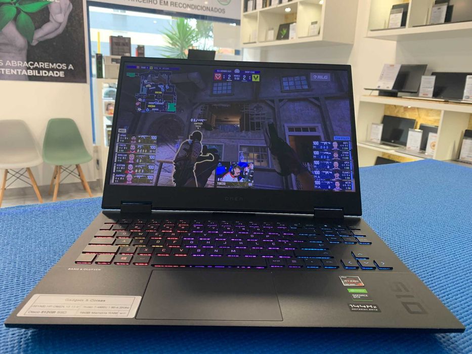 Portátil Gaming HP OMEN 15 | RTX 2060 | 16GB/512GB SSD | Loja Física
