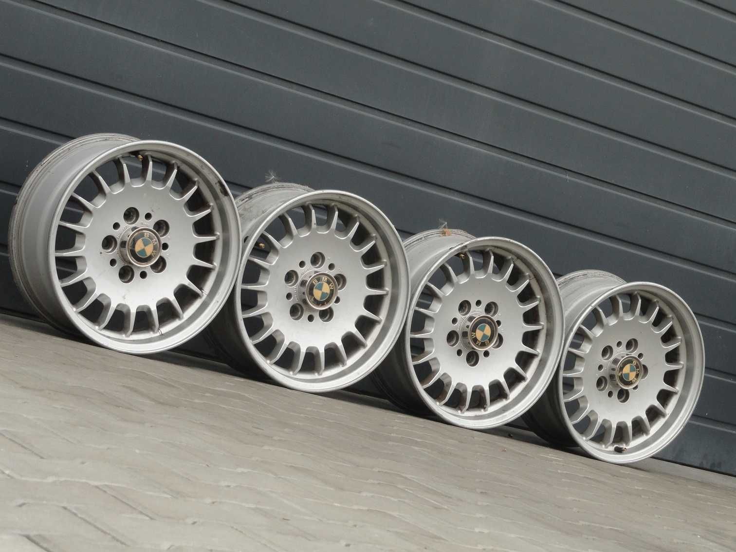 Alufelgi BMW 5, 7, E28 E32 E34 oryginał 15" E24, E28, E32