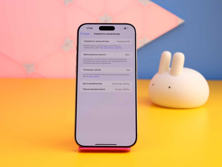 Смартфон Apple iPhone 16 Pro Max 256GB Desert (152568) Б/У З ГАРАНТІЄЮ