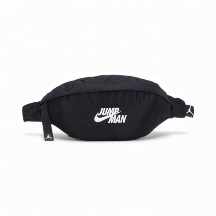 Сумка Air Jordan бананка на пояс плече Jumpman Crossbody Bag Black