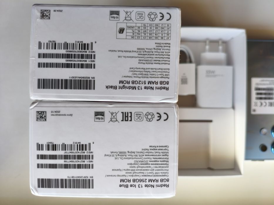 Redmi note 13 4G 8*256 NFC Blue Global Version NEW