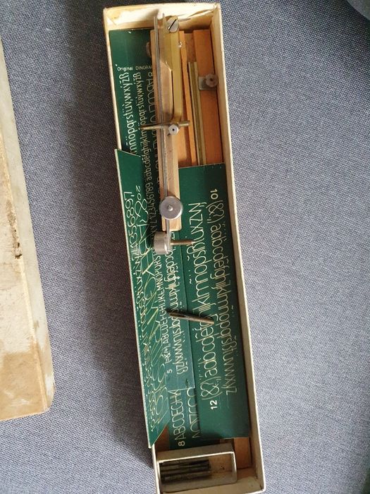 Bardzo stary zestaw do kaligrafii starocie kolekcje