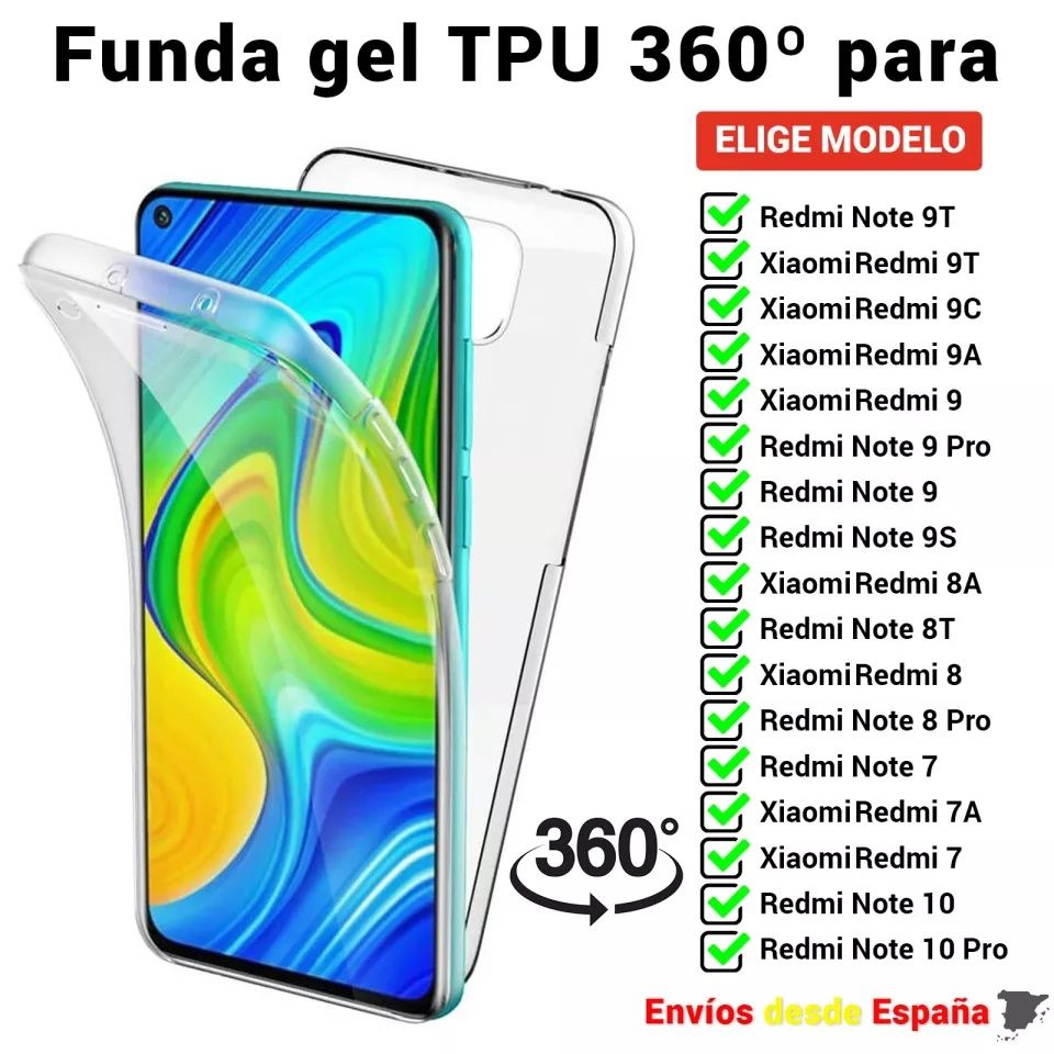 Capa 360 Tpu+Pc Xiaomi Redmi 9C / Redmi 9C NFC / Redmi 9A / Redmi 9AT