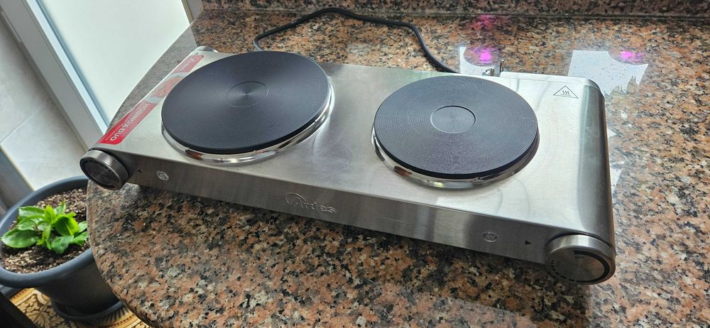 Placa Portátil ARDES 2 zonas novo