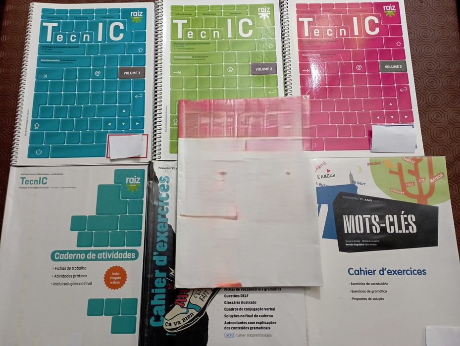 Vários Livros de Fichas