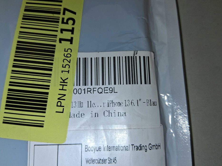 N082 Etui Case do Apple iPhone 13 6.1" Serce Niebieski