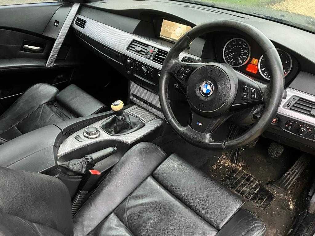 Fotele Skurzane Czarne Sportsitze BMW e60 M-Pakiet Boczki Okazja!