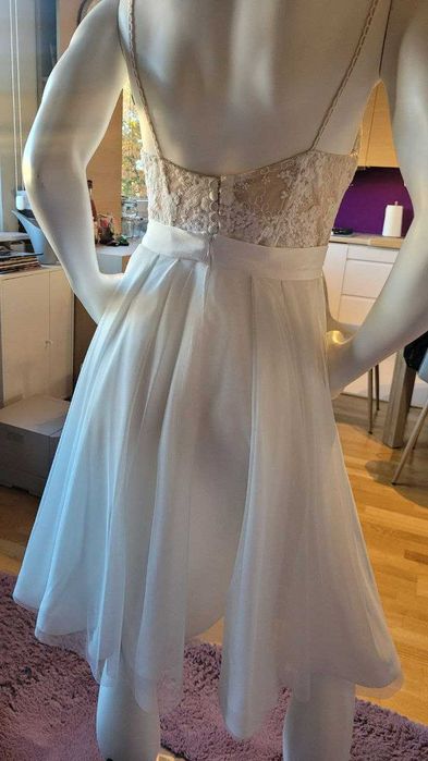 Suknia ślubna dwuczęściowa