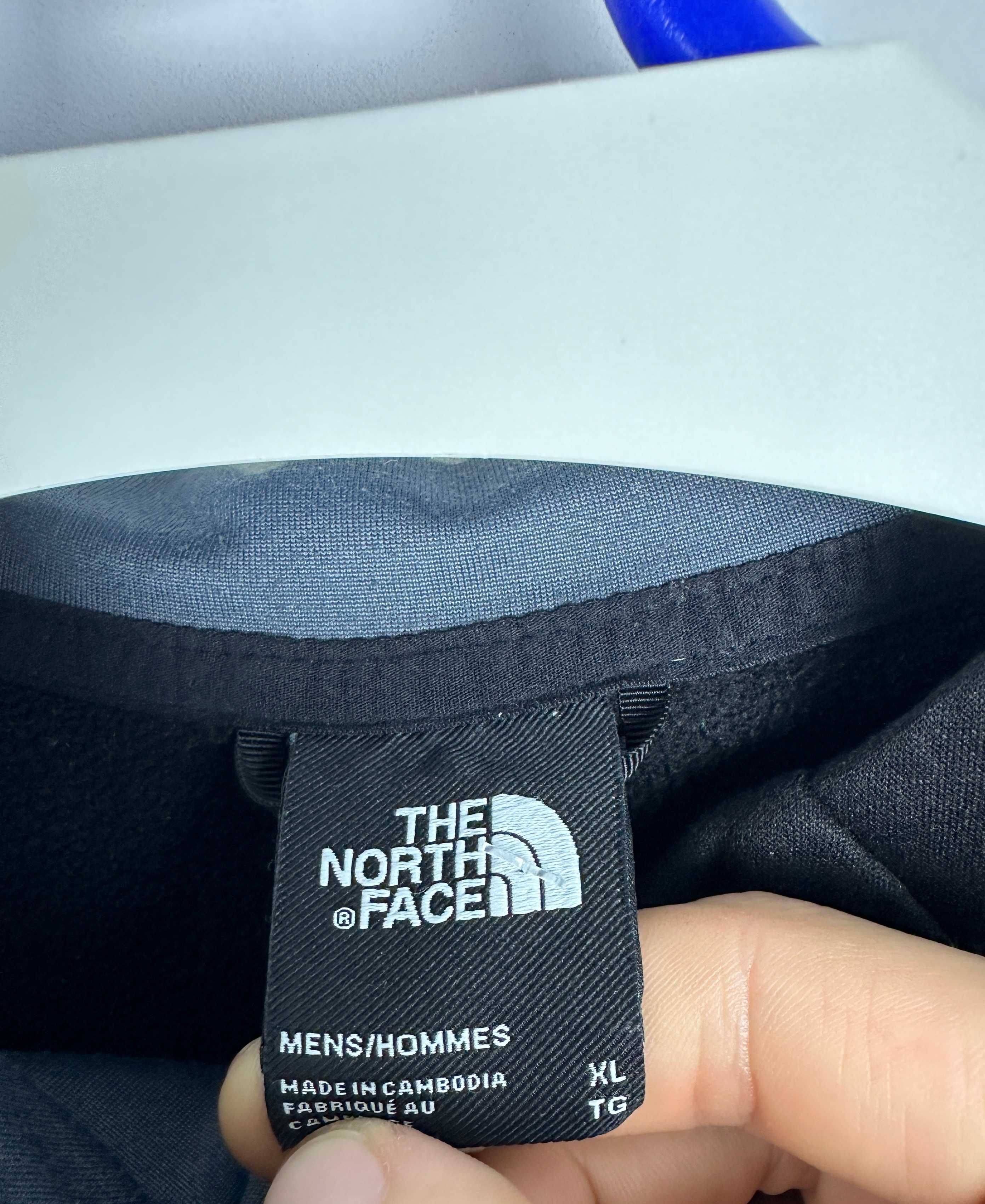 Bluza z kapturem The North Face sportowa czarna boxy r. L