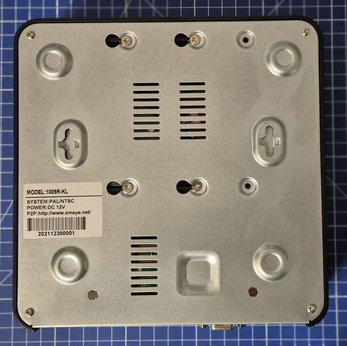 WYDAJNY NVR 4K H.265 Wideorejestrator CCTV 8 kamer IP  8MP/4K 1009r-kl