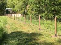 Siatka leśna ogrodzenie - działka plac budowa uprawa gospodarstwo
