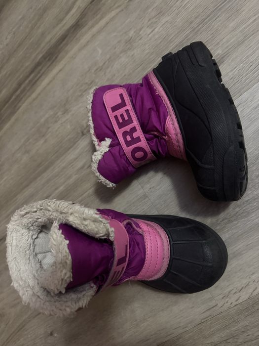 Зимові чоботи на дівчинку, 27 розмір