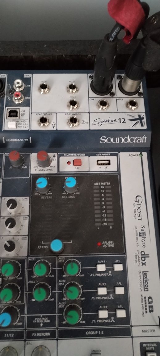 Mixer soundcraft signature 12 zamiana na cyfrowy