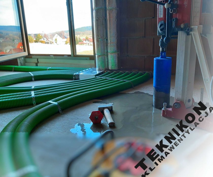 Montaż rekuperacji w domu Specjalizacja branżowa HVAC