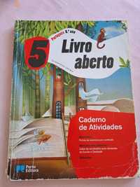 Livro Aberto Português 5 ano caderno de atividades