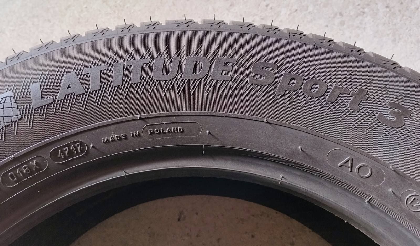 Шини літні R18 235/60 Michelin Latitude Sport 3