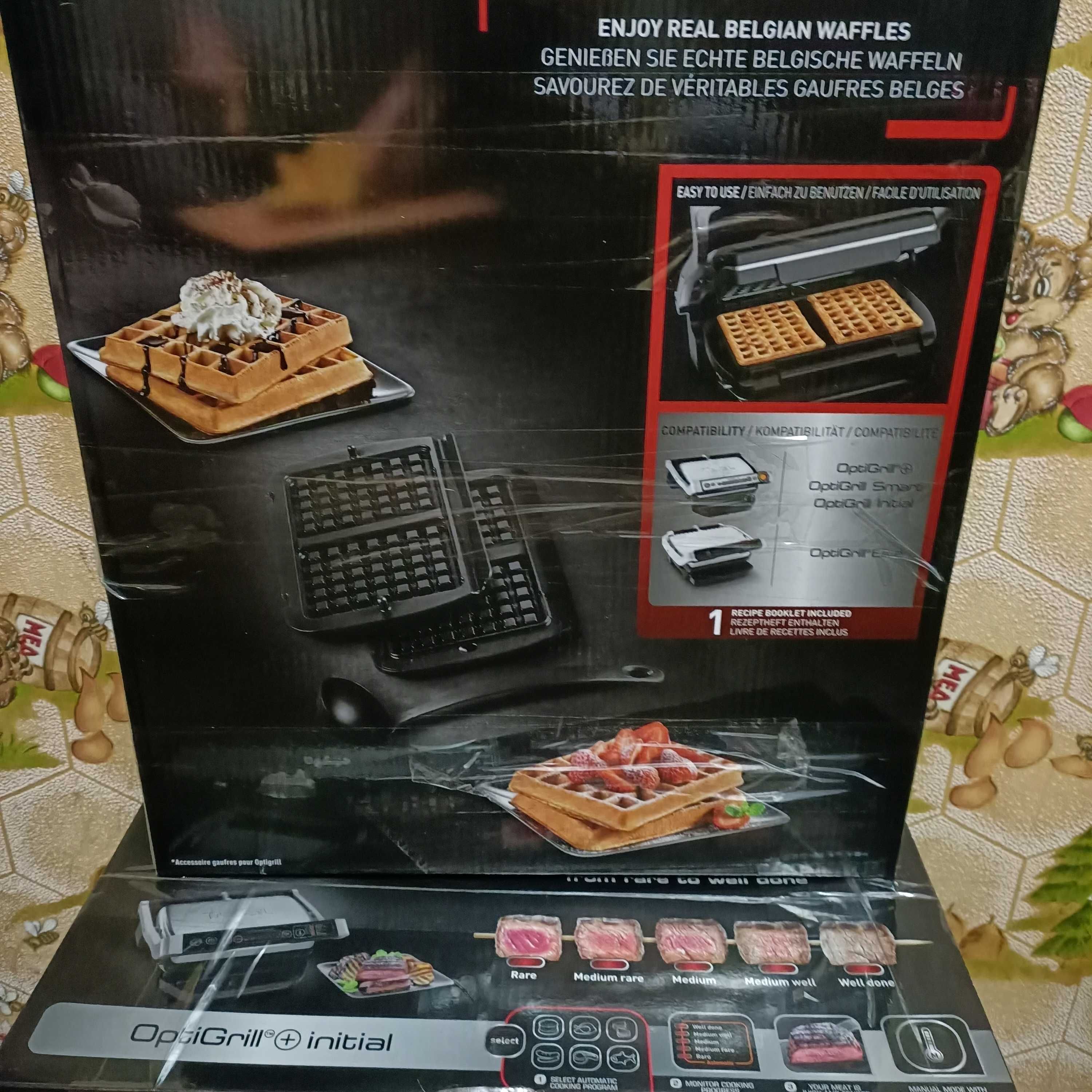 Гриль-барбекю Tefal optigrill