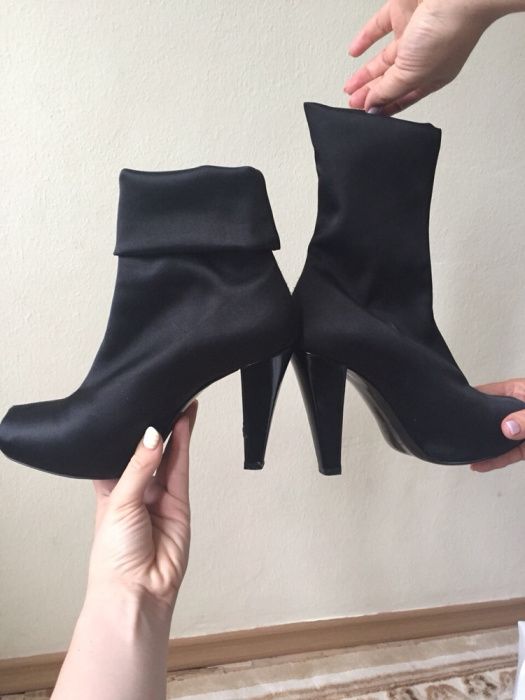 Итальянские ботинки-чулки