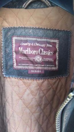 Casaco pele Marlboro Classics