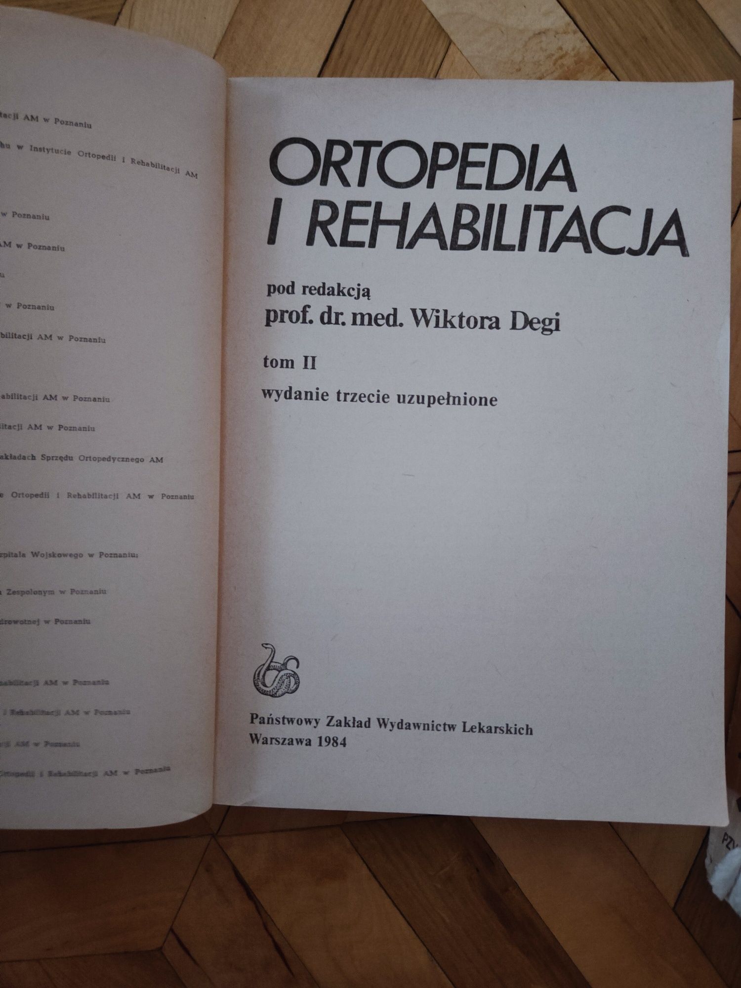 Ortopedia i rehabilitacja