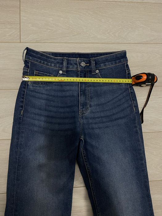 сині кльош джинси HM, свага , y2k