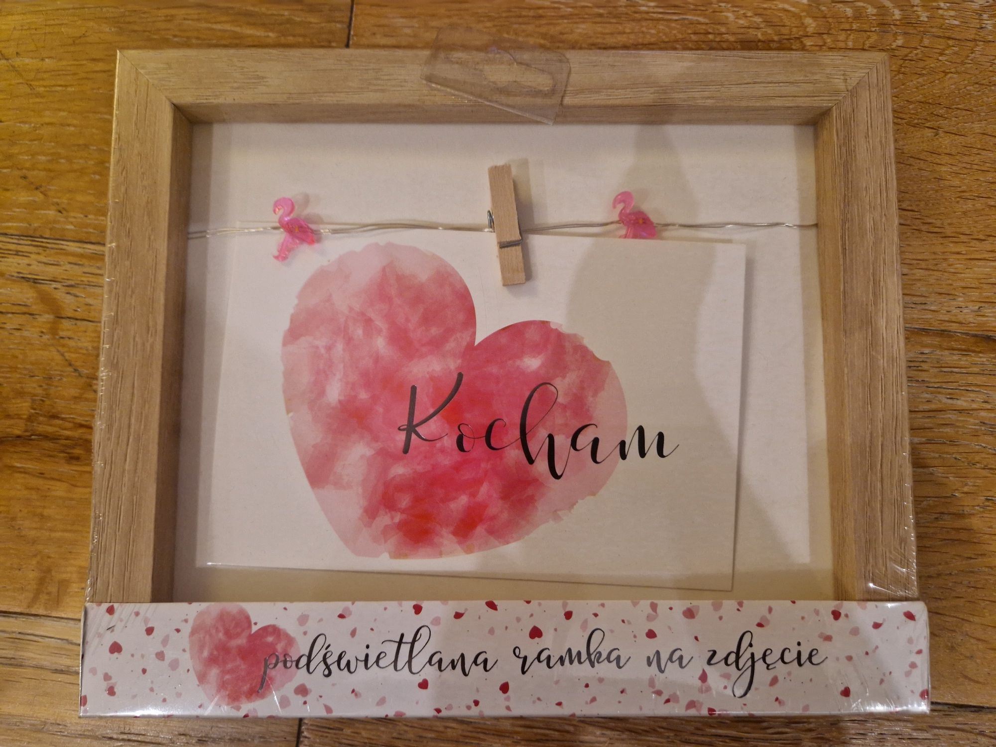 Ramka podświetlana  do  zdĵęć 23x19 x3
