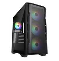 Корпус Cougar Uniface X RGB Black 3*140, 1*120 ARGB, Hub