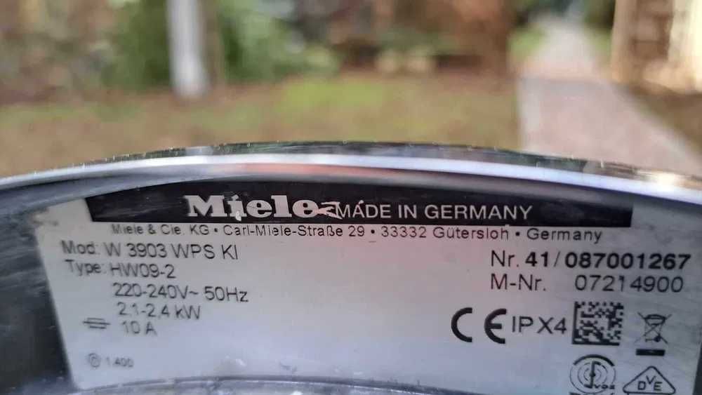 Pralka Miele W 3903 WPS wsad 6kg 1400obr. wirowania menu PL