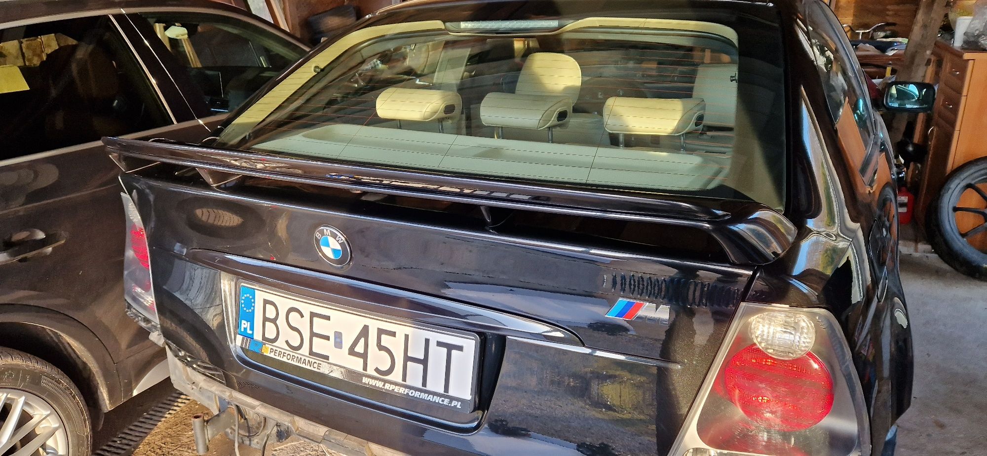 BMW 3 e46 M compact spojler klapa M3 Ti drift kjs tuning