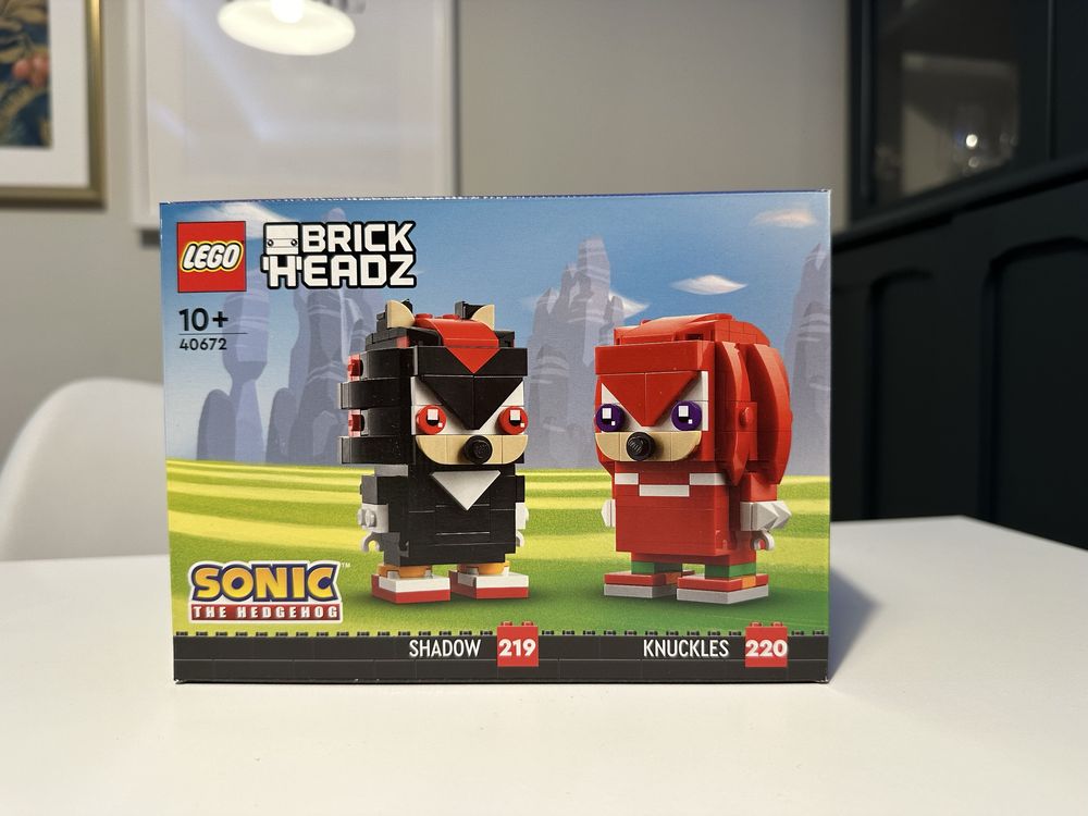 LEGO® 40672 BrickHeadz - Sonic the Hedgehog: Knuckles i Shadow