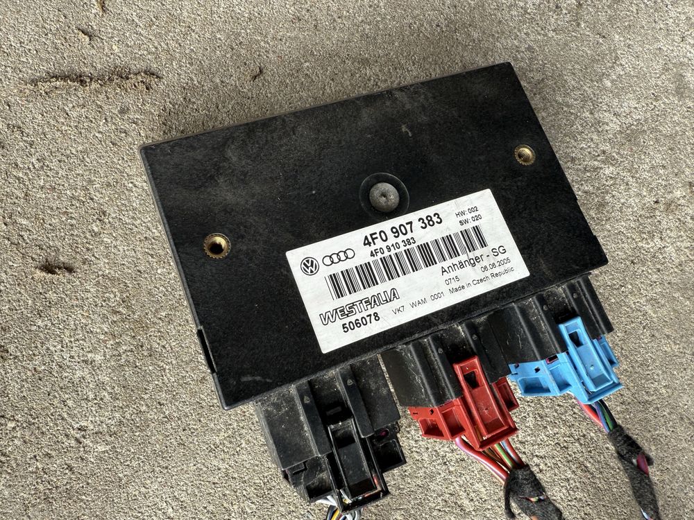 AUDI A6 C6 hak holowniczy sktadanym + modut wioska
