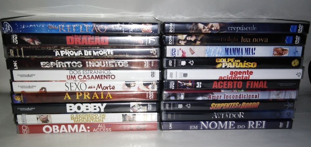 OFERTA DE NATAL - Lote 20 DVD selados