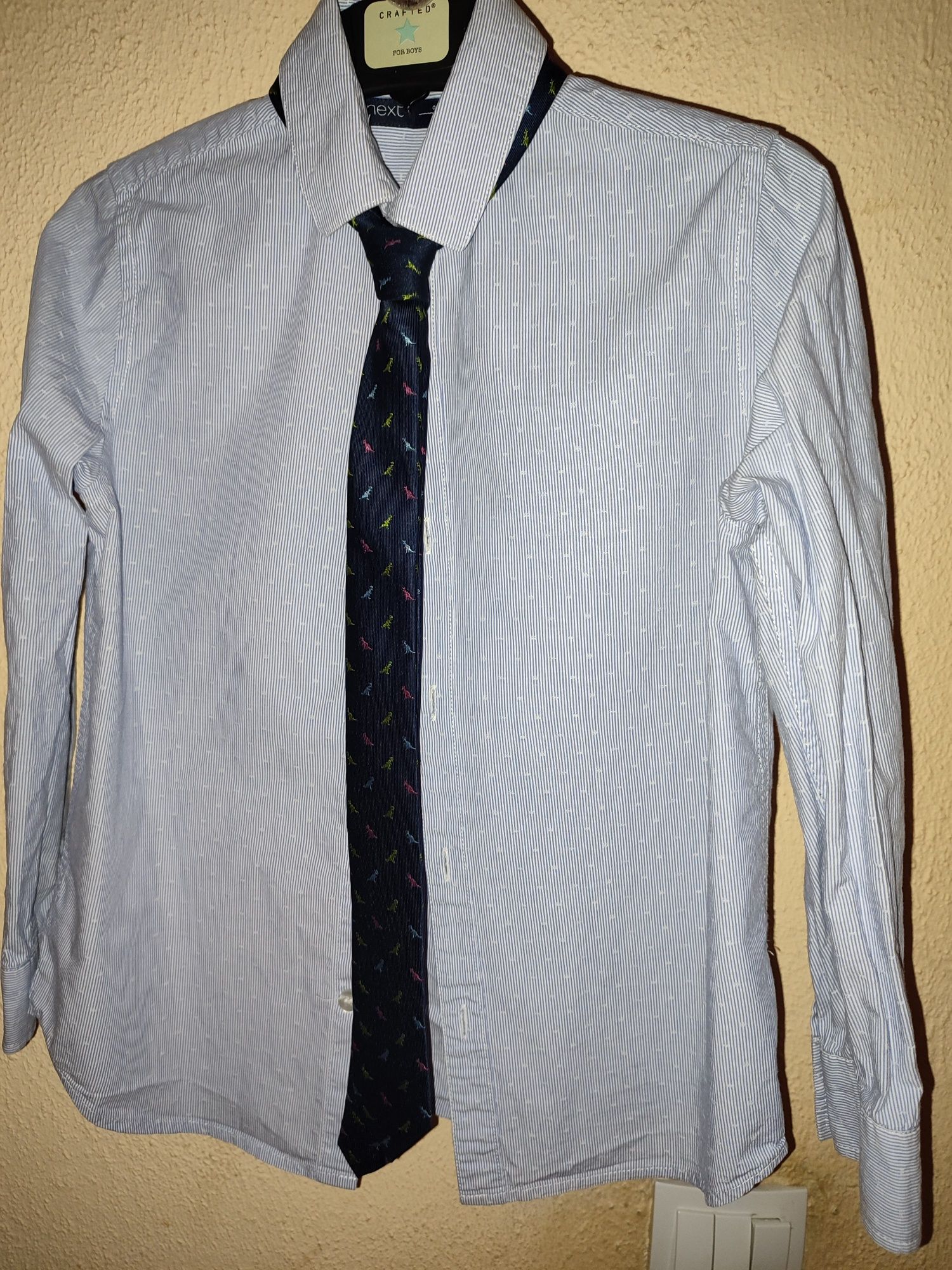 Костюм, шкільна форма+сорочка і краватка Next 122-128