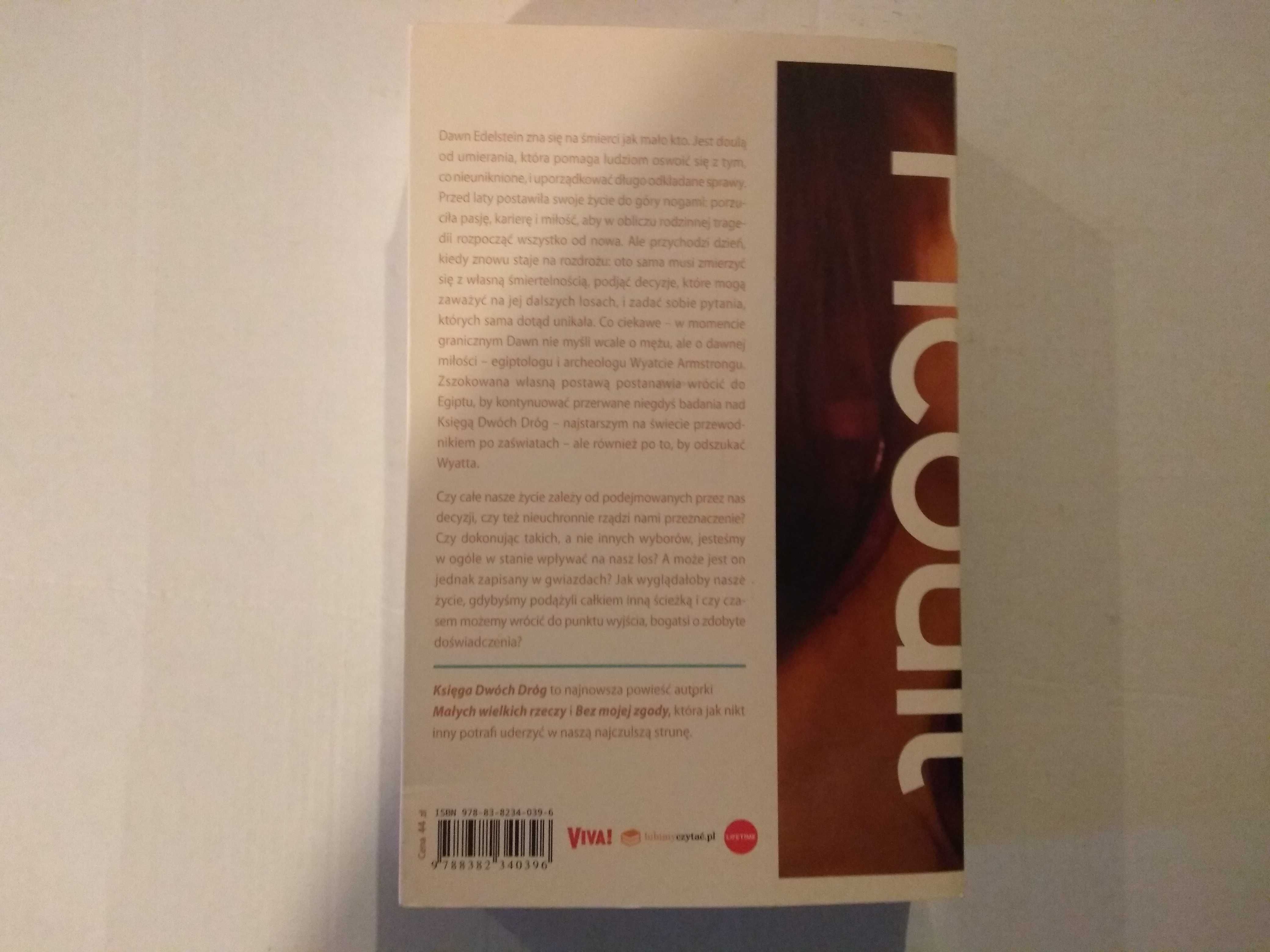 Dobra książka - Księga dwóch dróg Jodi Picoult (B)