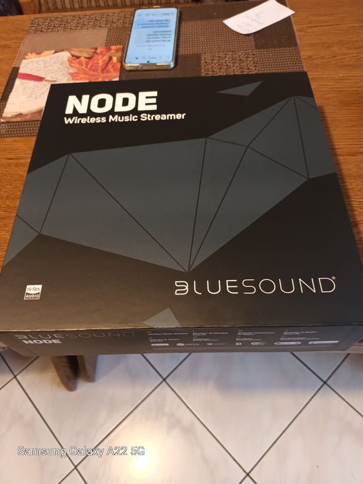 Streamer Bluesound node 2,model 2021