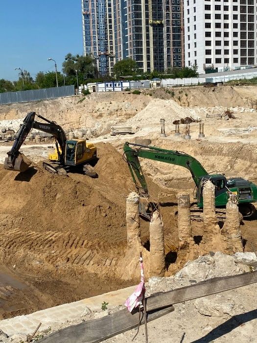 Услуги аренда экскаватора