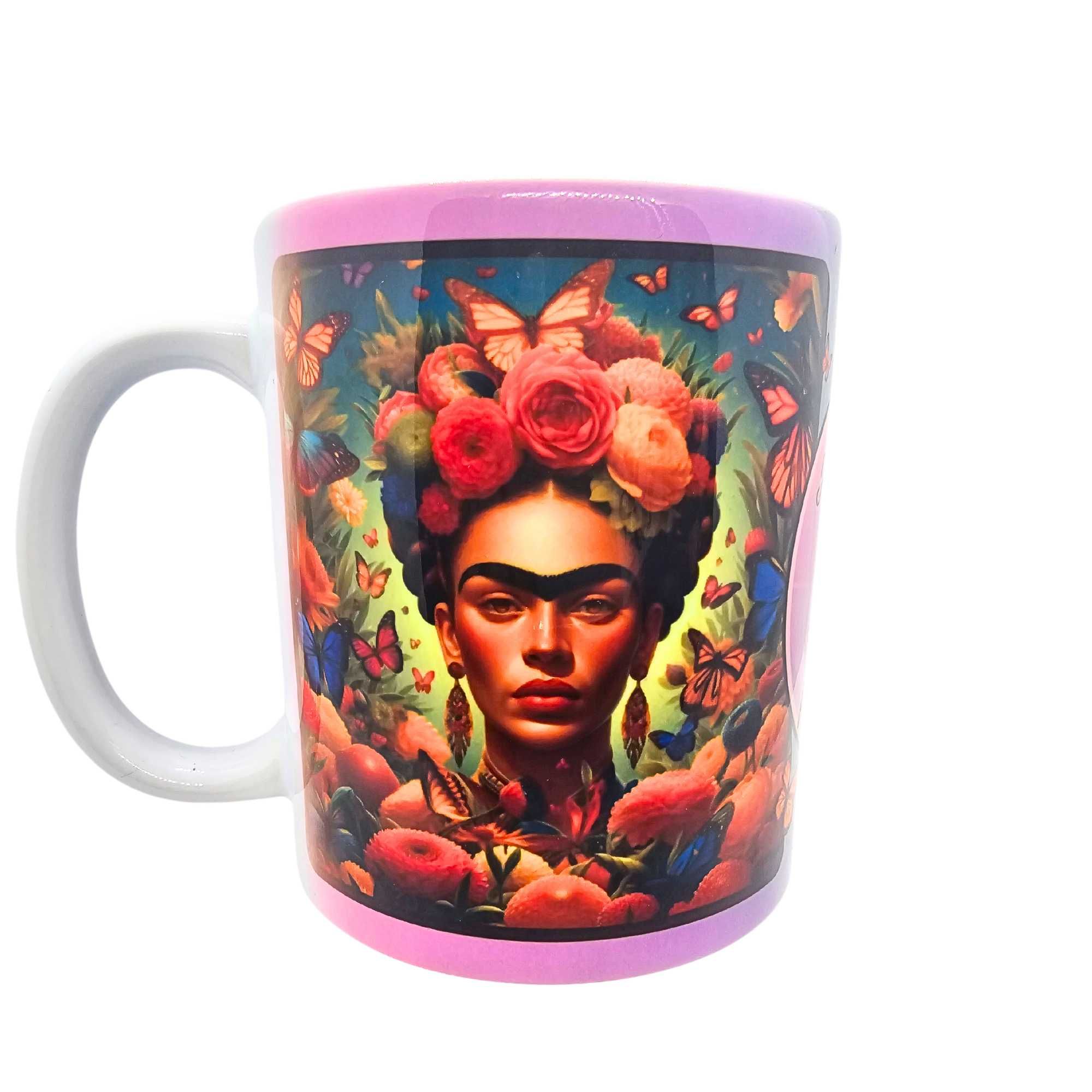 Caneca Frida Kahlo – Arte, Alma e Cerâmica pela Madame Sotues