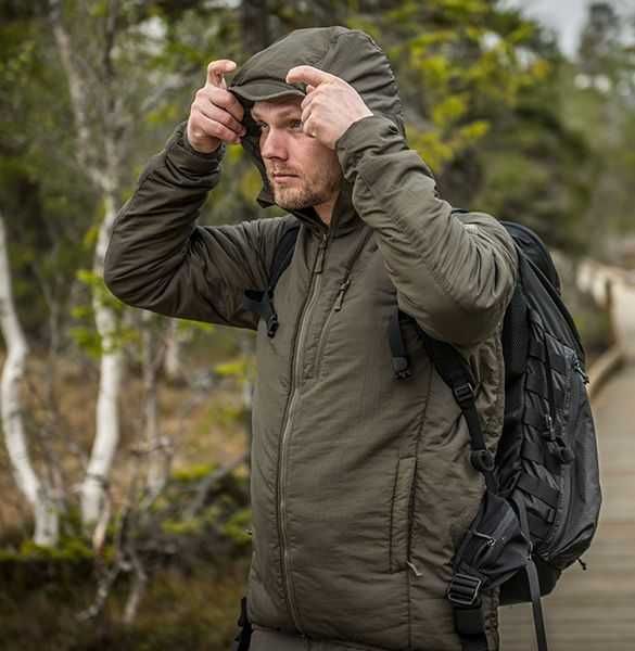 Культова Куртка Helikon-tex WOLFHOUND Hoodie Climashield Apex термо