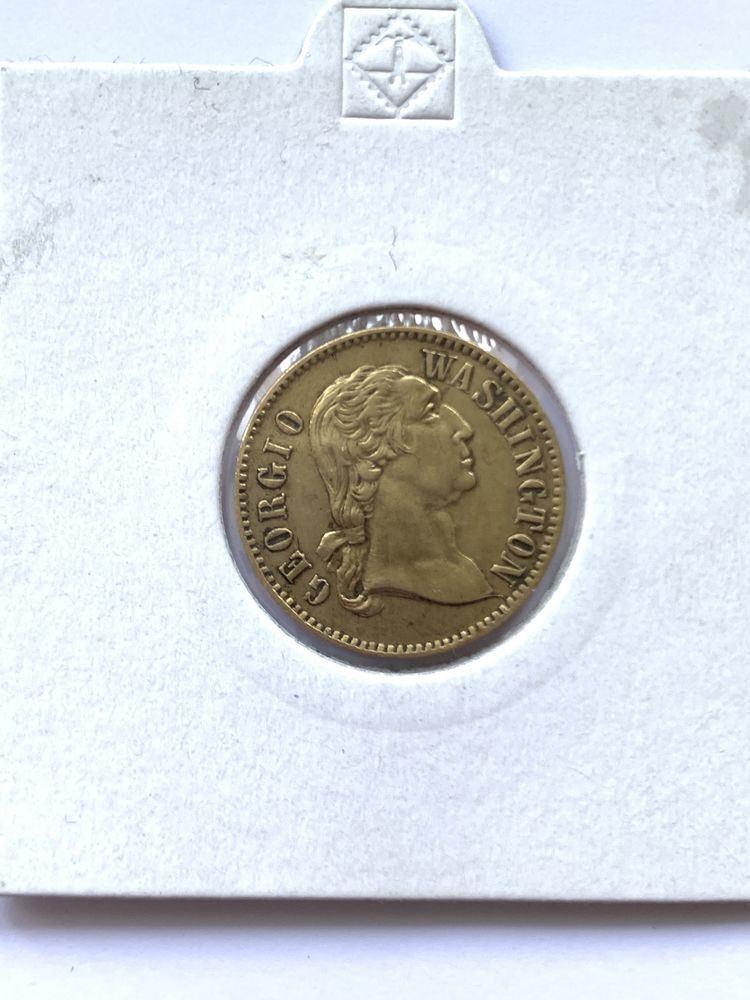 Spiel marke moneta Niemcy George Washington
