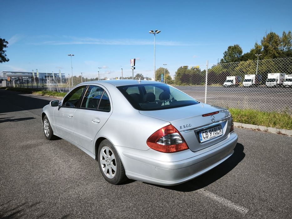 Mercedes W 211 1,8 kompresor benzyna + gaz