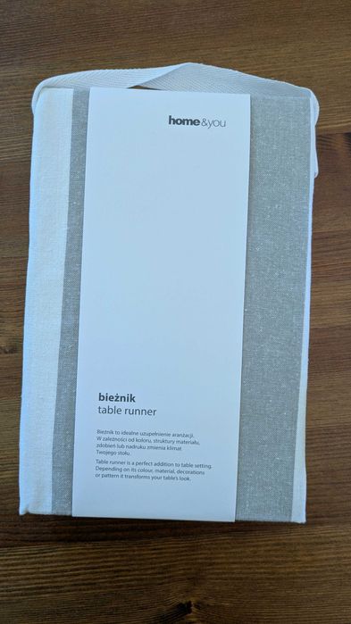 Bieżnik Home&You 100% Bawełna 35x180 cm