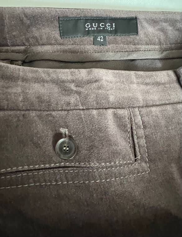 Gucci оксамитові брюки