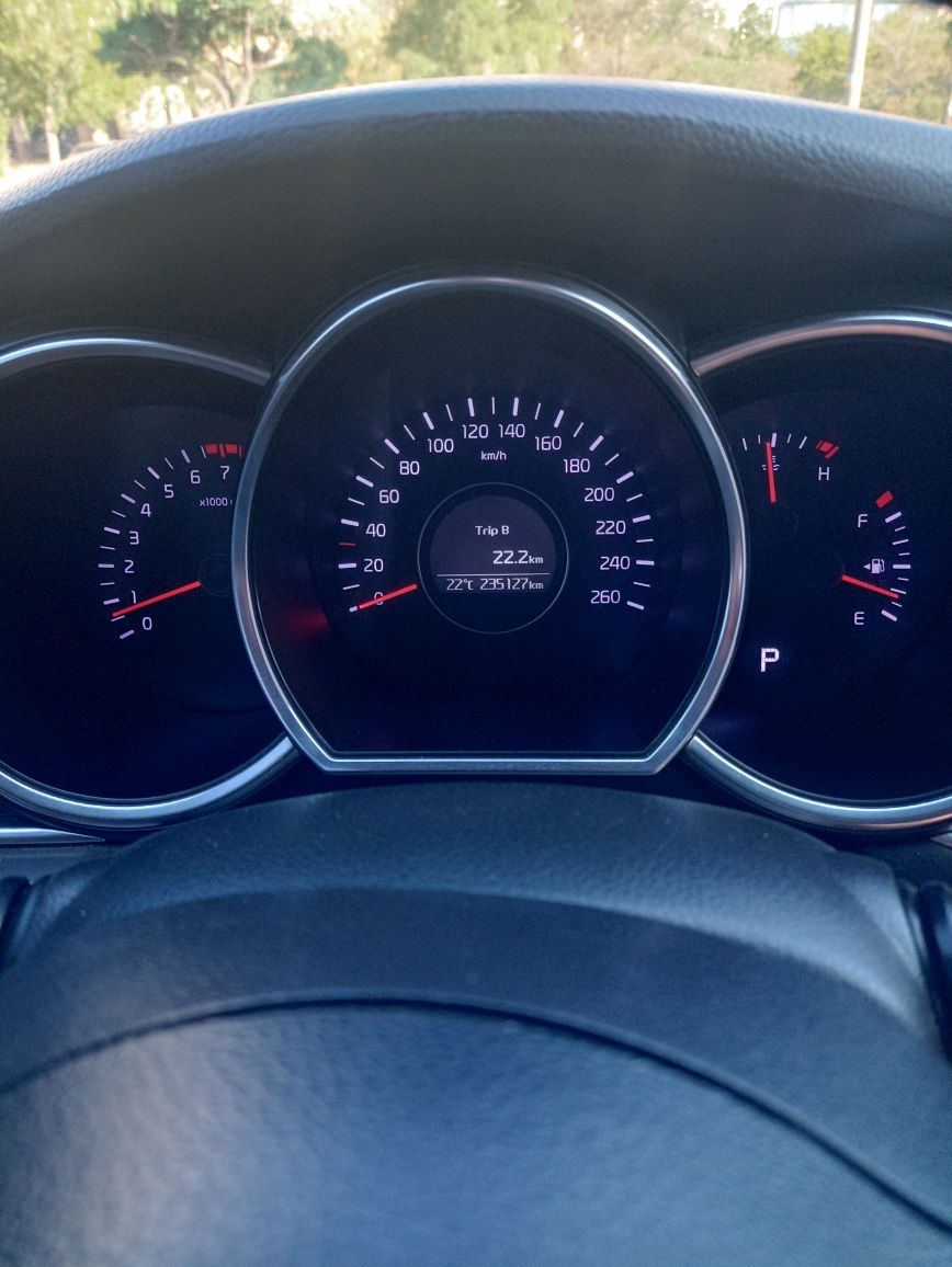 Kia k5 полностью газовая