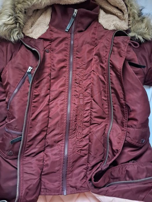 Зимова Парка Airboss N-7b Eileen Бордова жіноча куртка пуховік