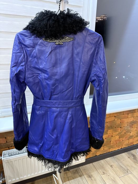 Продам дубленку кожану на овчині