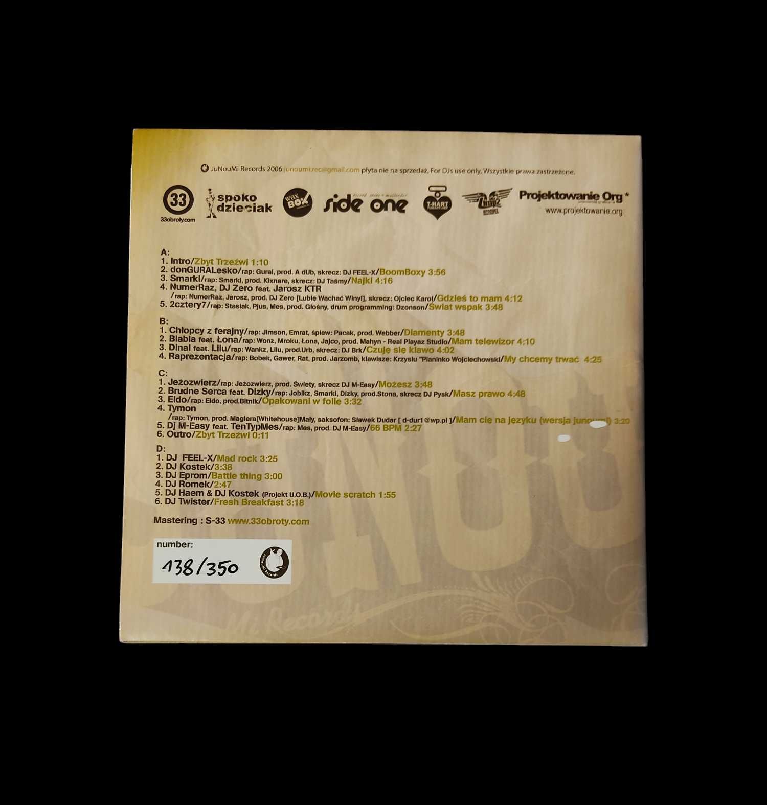 Junoudet 2LP winyl 1/300 # smarki smark jimson dinal tymon eldo UNIKAT