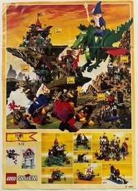 REZERWACJA LEGO SYSTEM z lat 90 3x Mini katalog 1993, 1994, 1995