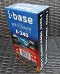 Kaseta Video VHS Chrome E-240 2 pack w folii vintage